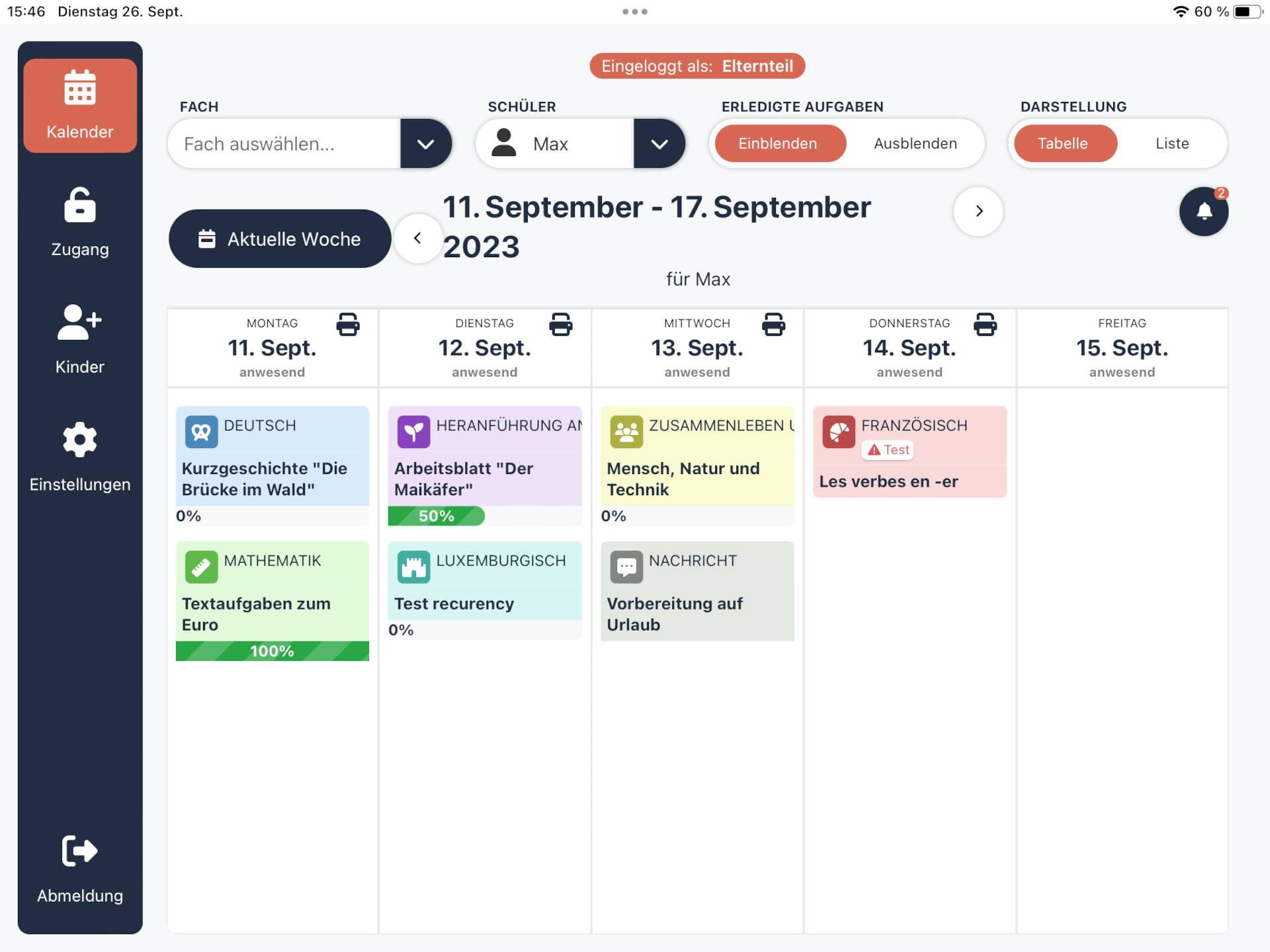 CGIE e-Bichelchen Screenshot 1