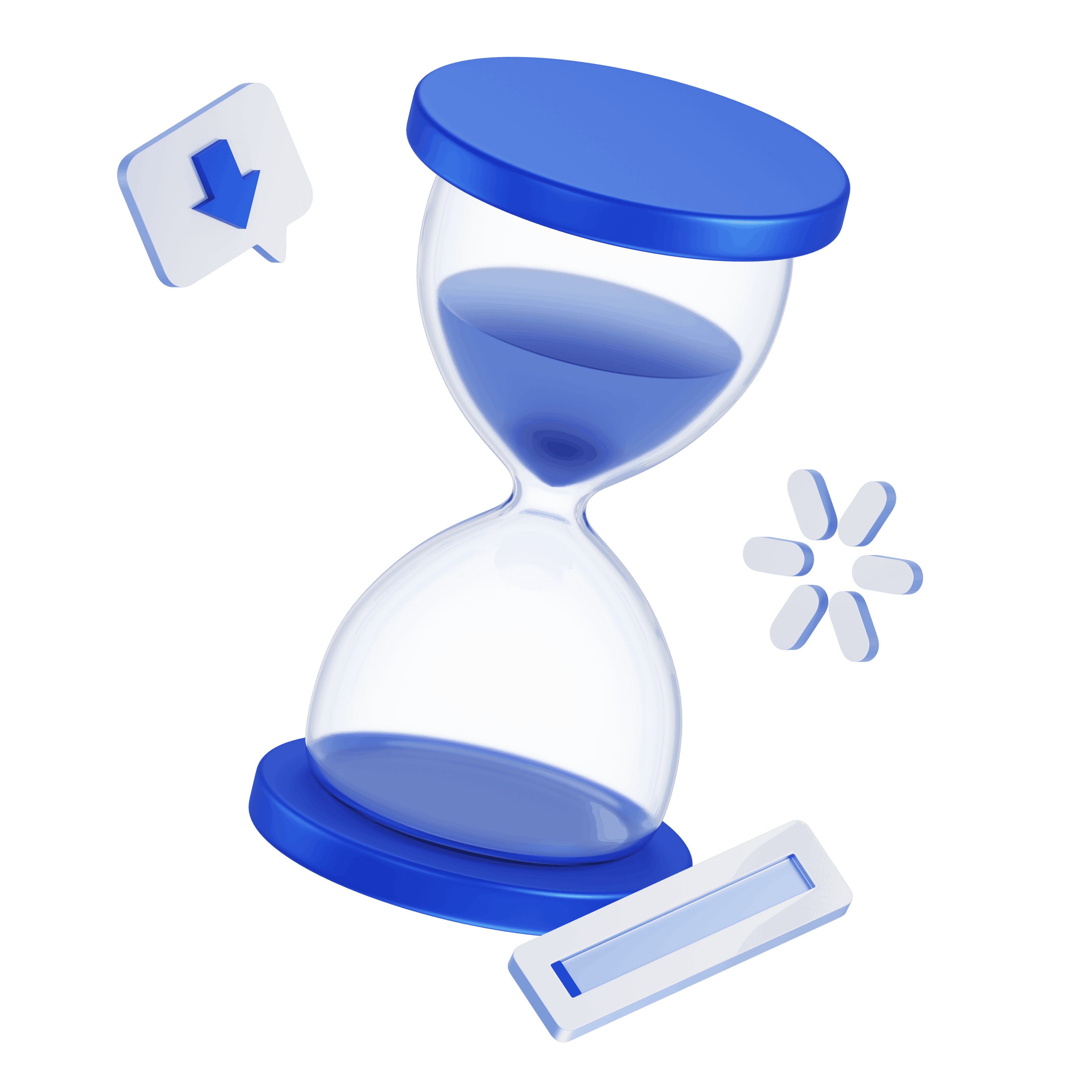 Hourglass timer
